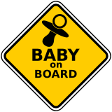 baby on board sign