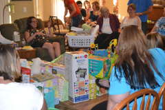 bonanza of baby shower gifts