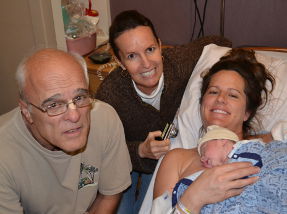 Grandpa Steve and Grandma Laurie