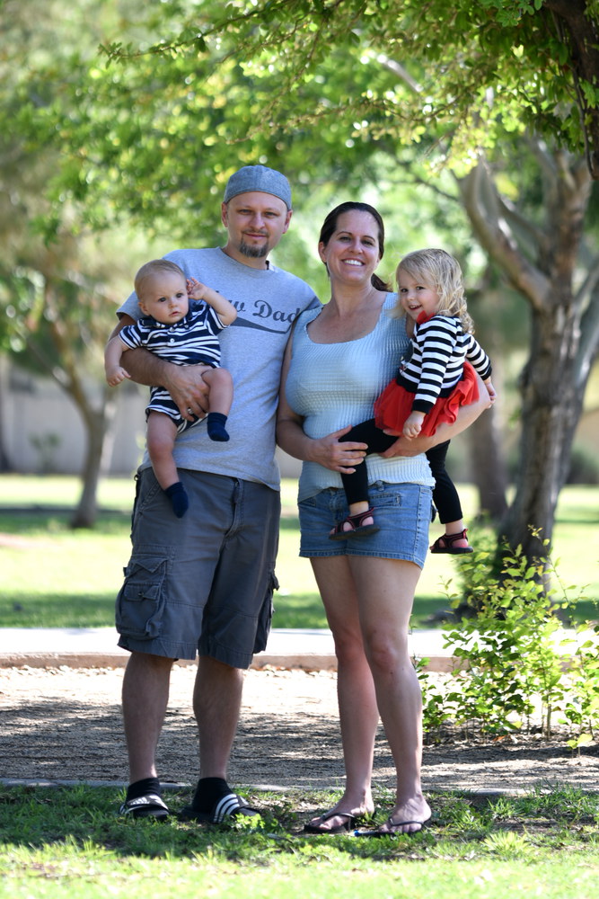 Our first official family portrait