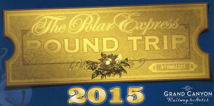 Polar Express golden ticket