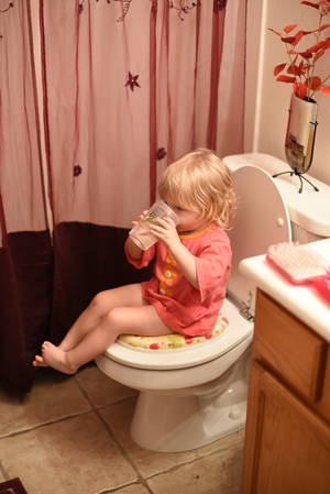 Priya potty training