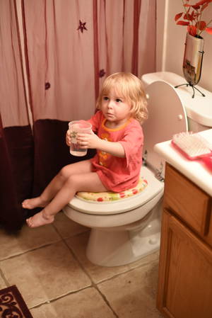Priya potty training