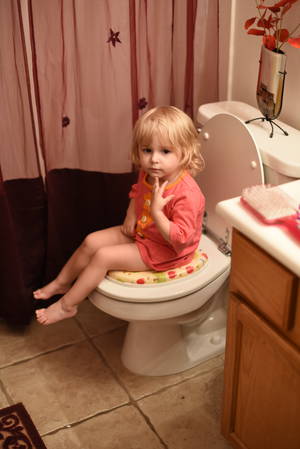 Priya potty training