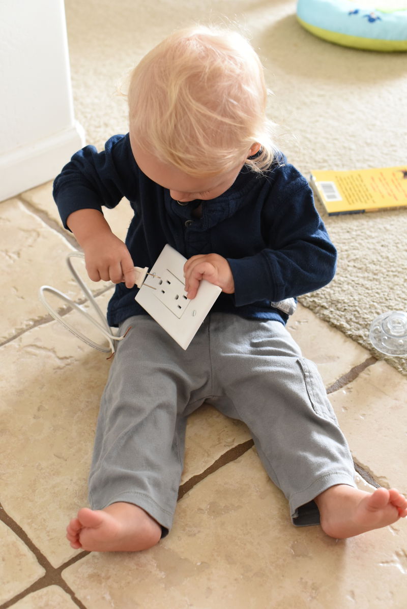 Remy practicing with power outlets