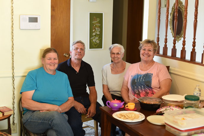 The Harrington family: Sherry, Mike, Donna, Deb