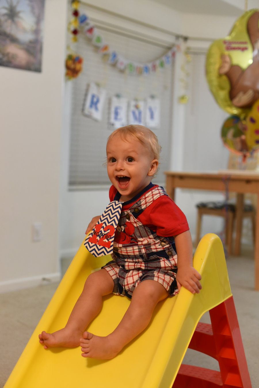 Remy at 12 months